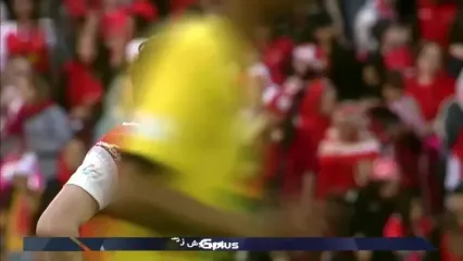 گل به‌خودی گولسیانی؛ گل دوم سپاهان به پرسپولیس