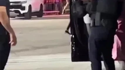 اقدام جالب یک پلیس بعد از دیدن لیونل مسی!