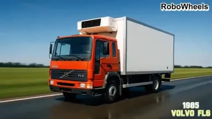 ببینید؛ سیر تکامل کامیون های ولوو از سال 1928 تا 2025