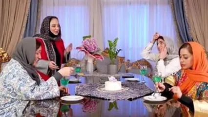 بی‌احترامی رها خدایاری به مهمانان در شام ایرانی!