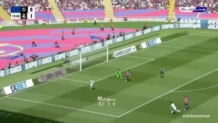 فیلم گل دوم رئال مادرید به بارسلونا توسط کیلیان امباپه