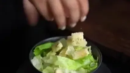 سالاد سزار به روش رستوران ها