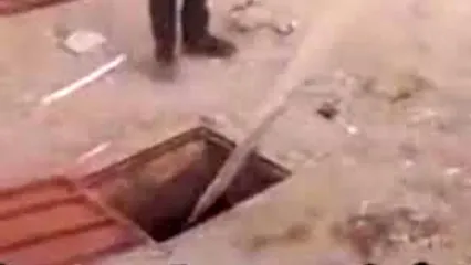 فیلم مخزن مخفی در عمق زمین برای قاچاق سوخت!