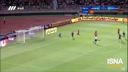 پرسولیس در سه دقیقه حامد لک را گلباران کرد