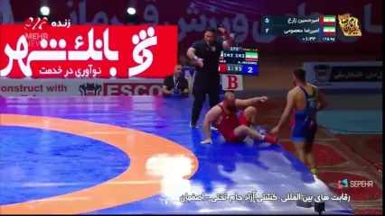 امیرحسین زارع با اقتدار دوبنده تیم ملی را از آن خود کرد