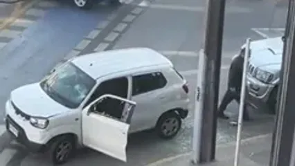 دعوای باورنکردنی دو راننده عصبانی پربازدید شد!