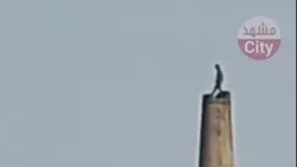 ماجرای عجیب در محله طلاب مشهد؛فرد ناشناس به بالای کوره آجرپزی!