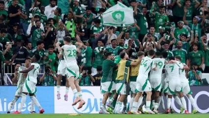 لحظه ثبت پادشاهی فوتبال عربستان در آسیا