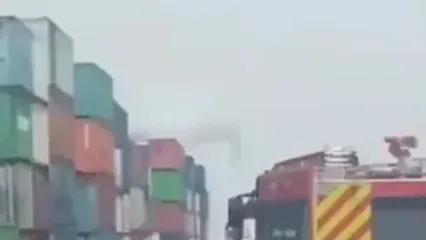 بندر شهید رجایی دوباره در آتش سوخت