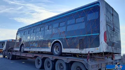 اتوبوس‌های برقی تهران به بندر شهید رجایی رسید