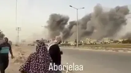 تصاویری از محل ترور ناموفق برادر شهید یحیی سنوار!