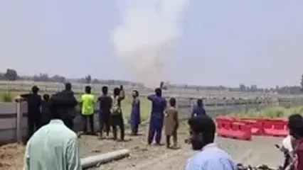فیلم حمله موشکی از پاکستان به هند / قبل از آتش بس