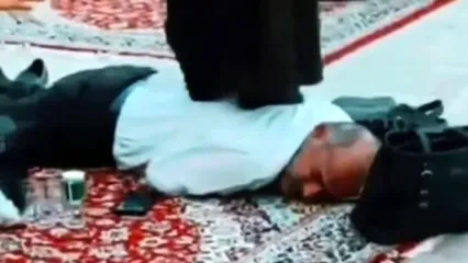 ویدئوی ترند شده از یک زوج در حرم امام رضا