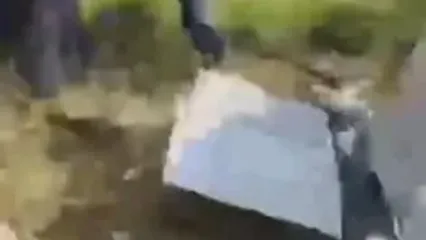 فیلم حمله مردم پاکستان به پهپاد جاسوسی