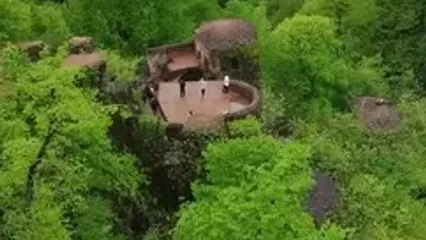 فیلم دیدنی از قلعه باستانی گیلان