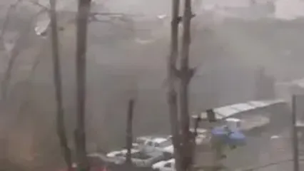 فیلم گردباد خطرناک با زخمی های بسیار در شیلی