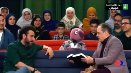 شوخی جناب خان با کلمات قصار گزارشگر معروف