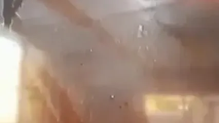 فیلم لحظه ناکام شدن دو سارق حین سرقت موتورسیکلت