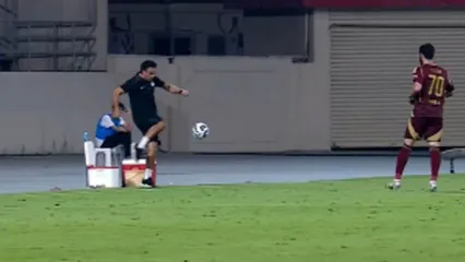 فرهاد مجیدی به دلیل حرکت غیرورزشی اخراج شد!