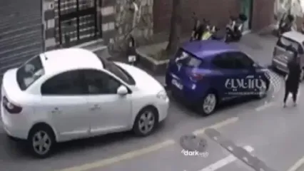 لحظه فرار بازیگر زن از صحنه جرم پس از ارتکاب به قتل دوستش!