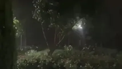 طوفان در مهرشهر کرج