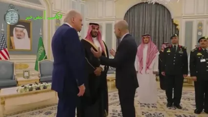 ایرانی کنار ترامپ و بن سلمان چه کسی است؟