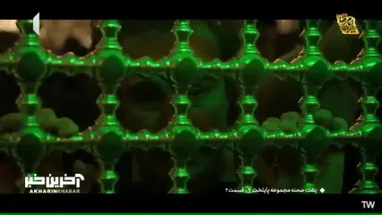 پشت صحنه سکانس راز و نیاز نقی با امام رضا(ع)