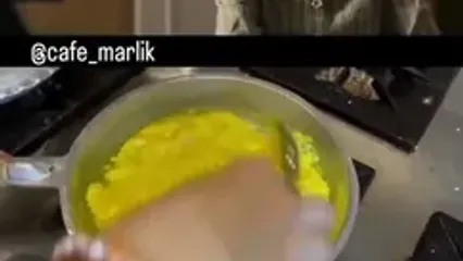طرز تهیه پنیر برشته معروفِ امیر در سریال تاسیان