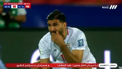 فرصت‌سوزی باورنکردنی مغانلو مقابل دروازه کره!