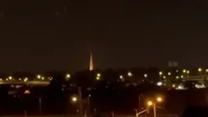 آتش عجیب در آسمان حیفا