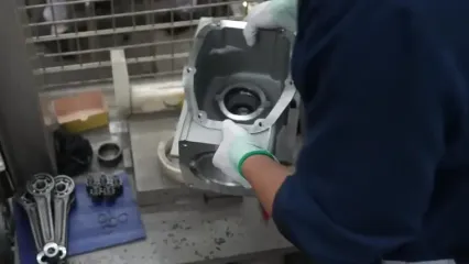 ببینید؛ مراحل ساخت کمپکتور کوبشی خاک در کارخانه ای در ژاپن