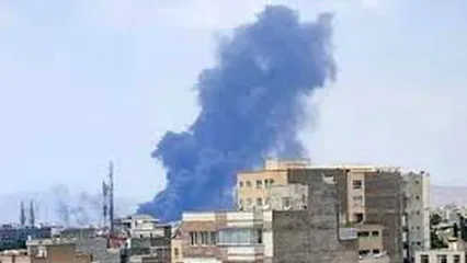 اولین تصاویر از انفجار در کرج منتشر شد