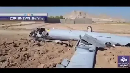 نخستین تصویر از پهپاد سرنگون شده اسرائیلی