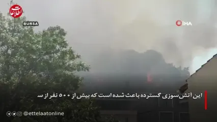 ببینید؛ تصاویر هولناک از آتش‌سوزی گسترده در جنگل‌های ترکیه