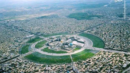 پدافند مشهد در حال رهگیری پرتابه‌های اسرائیلی