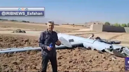 سرنگونی پهپاد هرمس-۹۰۰ اسرائیل در اصفهان