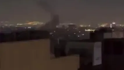 فردی در حال فیلم برداری بود که همان لحظه کنارش انفجاری صورت گرفت!!!