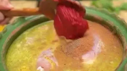 سبز فسنجون غذای محلی گیلان