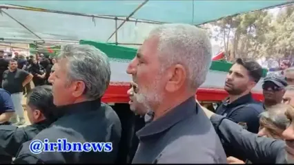 تشییع پیکر شهید نیما رجب‌پور در تهران