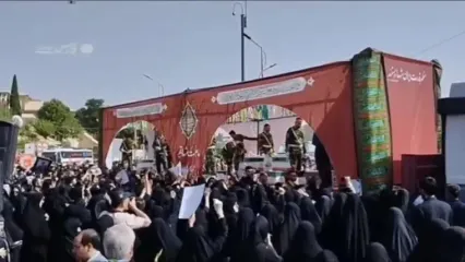 بدرقهٔ فرزندان وطن در خرم‌آباد