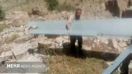 لاشه یک پهپاد دیگر در لرستان پیدا شد