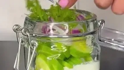 سریع ترین و راحت ترین سالاد خیار