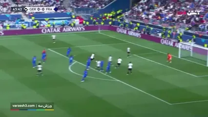 خلاصه بازی آلمان 0 - فرانسه 2