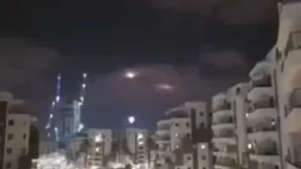 فیلم کمتر دیده‌شده از اولین حمله ایران به تلاویو در وعده صادق ۳