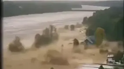 فیلم صفر تا صد شروع سیل هولناک در تگزاس