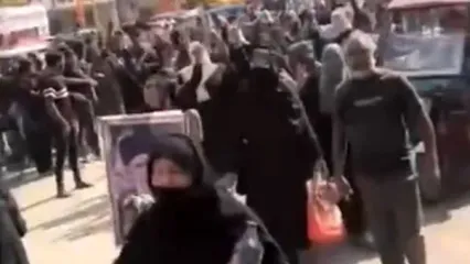 اعتراض پس از حذف تصویر رهبر انقلاب توسط پلیس هند