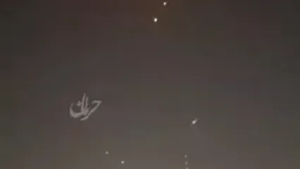 تصاویر لو رفته از پایگاه العدید در زمان موشکباران ایران