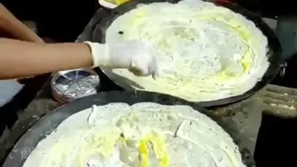 نان تموشی یا رگاگ از خوشمزه‌ ترین نان‌ های استان هرمزگان