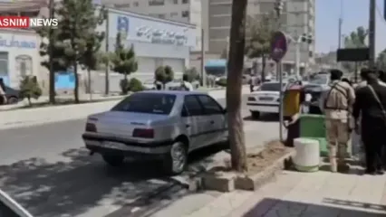 لحظات اولیه حمله تروریستی در زاهدان؛ ویدئوی تکان‌دهنده