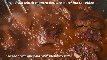 ببینید؛ دستور پخت یک غذای اسپانیایی با 800 گرم جگر مرغ برای آنهایی که جگر مرغ دوست ندارند!